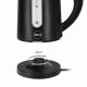 9. ELDOM CZAJNIK BEZPRZEWODOWY C185C TRIPO CZARNY 1000W 0,8 L, BPA-FREE, IZOLOWANY