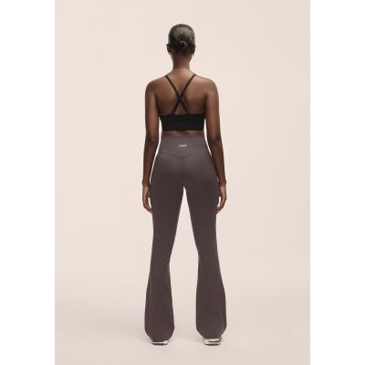 4. Spodnie damskie CASALL Flare High Waist Pant kolor szary