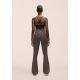 4. Spodnie damskie CASALL Flare High Waist Pant kolor szary