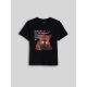 7. T-shirt regular z nadrukiem dziewczęcy 4F 4FJKAW26TTSHF4429-20S
