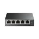 5. TP-Link TL-SG1005LP łącza sieciowe Nie zarządzany Gigabit Ethernet (10/100/1000) Obsługa PoE Czarny