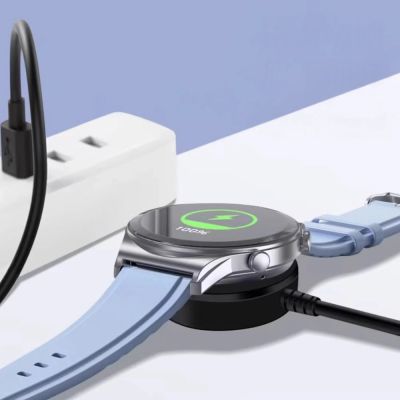 2. Ładowarka indukcyjna Tech-Protect MC03 UltraBoost na Samsung Galaxy Watch USB-C 100cm - czarna