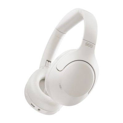 6. Słuchawki nauszne QCY H3 Lite z ANC i Bluetooth 5.3 - białe