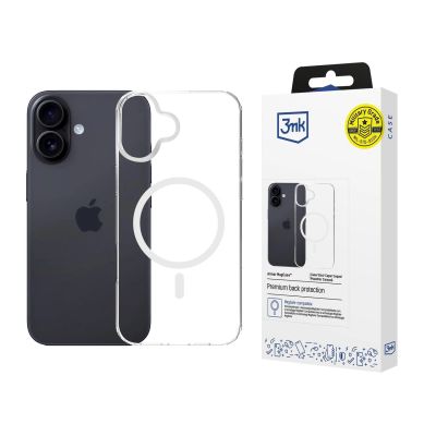 14. Etui 3mk Armor MagCase na iPhone 16 - przezroczyste