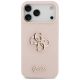 3. Etui Guess Silicone Big 4G Script na iPhone 17 Pro Max - różowe
