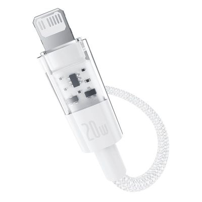 2. Kabel Baseus Gem USB C-IP 20W 1m (biały)