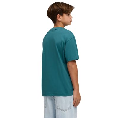 4. Koszulka dla dzieci Puma ESS Small No.1 Logo Relaxed Tee zielona 684920 41