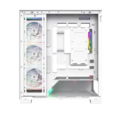 15. MODECOM OBUDOWA VOLCANO STELLAR PLUS ARGB MIDI 5F WHITE