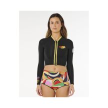 Kurtka damska RIP CURL G-Bomb 1.5 Ls Fz Crop Jkt czarna