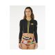 Kurtka damska RIP CURL G-Bomb 1.5 Ls Fz Crop Jkt czarna