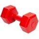 3. Zestaw hantli kompozytowych EB FIT 2x3kg czerwone 1027036