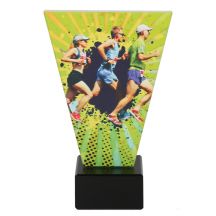 Trofeum szklane biegi