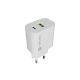 NATEC ŁADOWARKA SIECIOWA RIBERA 1X USB-A + 1X USB-