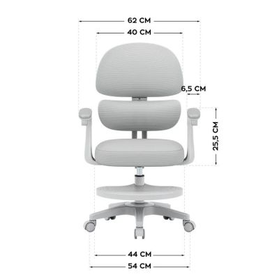 8. Fotel obrotowy Junior 4.4 Grey