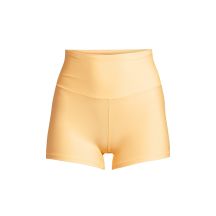 Legginsy treningowe damskie CASALL Ultra High Waist Hot Pant kolor żółty