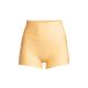 Legginsy treningowe damskie CASALL Ultra High Waist Hot Pant kolor żółty