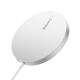 6. Baseus Simple Mini3 ładowarka indukcyjna 15W srebrny