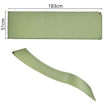 10. MATA SAMOPOMPUJĄCA TURYSTYCZNA MATERAC 183x51x2,5CM REDCLIFFS