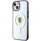 2. Etui Ferrari Outline MagSafe na iPhone 14 - przezroczyste