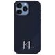 3. Etui Karl Lagerfeld Silicone Shadow Metal Initial MagSafe do iPhone 15 Pro czarny