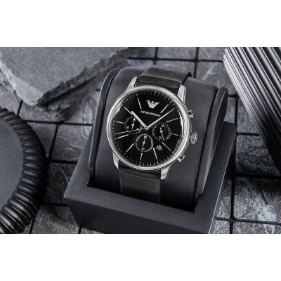 5. Zegarek Męski EMPORIO ARMANI Minimalist Chronograph AR11774 + BOX