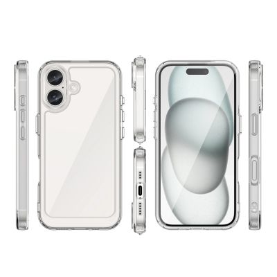 2. Etui Outer Space Case z żelową ramką do iPhone 16 Plus - przezroczyste