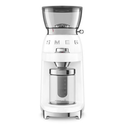 24. Smeg CGF03WHEU młynek do kawy 150 W Biały