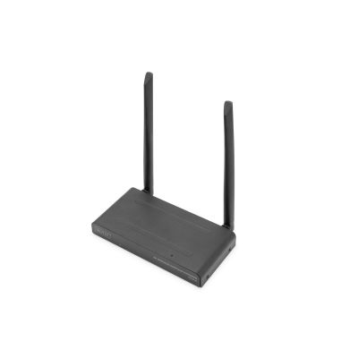 9. Przedłużacz/Extender KVM HDMI+USB bezprzewodowy 150m UHD 4K60Hz (odbiornik)