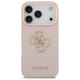 3. Etui Guess Grained Big 4G & Classic Logo na iPhone 17 Pro - różowe