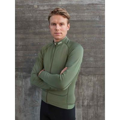 6. Kurtka rowerowa POC M's Thermal Jacket zielony