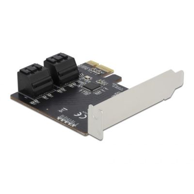 2. DeLOCK 4 portowy SATA PCI Express x1 Card - Konstrukcja niskoprofilowa