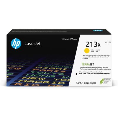 11. HP Oryginalnym wkładem z żółtym tonerem o wysokiej wydajności 213X LaserJet