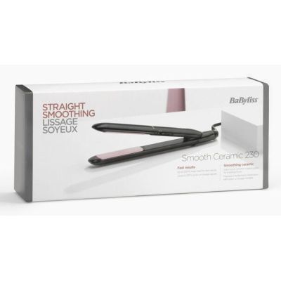 9. BaByliss CERAMIC 230 Prostownica Ciepły Czarny 1,8 m