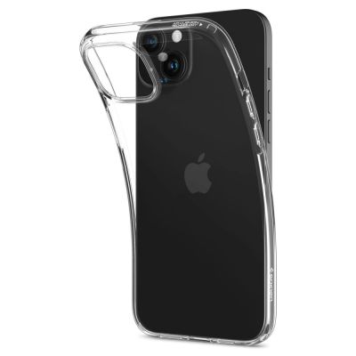 6. Etui Spigen Liquid Crystal na iPhone 15 Plus - przezroczyste