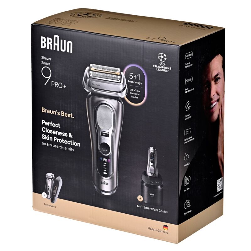 24. Golarka elektryczna 9675CC BRAUN Grey