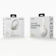 7. Słuchawki nauszne QCY H3 Lite z ANC i Bluetooth 5.3 - białe