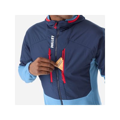 5. Kurtka męska MILLET Parmelan Hybrid Hoodie M niebieska