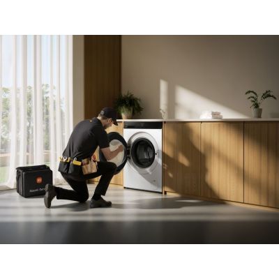 5. Xiaomi QMP4603EU pralko-suszarka Wolnostojący Od przodu Biały