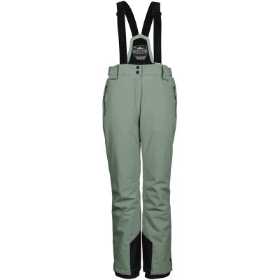 Spodnie narciarskie damskie Killtec KSW 249 wodoodporne z odpinanymi szelkami zielone (37559/738)