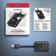 7. Obudowa SSD Axagon ADM2-AM USB-A 10Gbps - M.2 NVMe & SATA SSD adaptér, kabelis USB-A 10cm Czarny