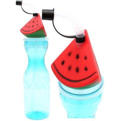 4. BIDON BUTELKA SPORTOWA ZE SŁOMKĄ 500ML NIEBIESKI EXCELLENT HOUSEWARE