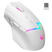 Mysz bezprzewodowa Rampage DROPM3V2-WHITE Drop M3 V2 24000 DPI biała