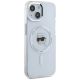 4. Etui Karl Lagerfeld IML Metal Karl Head MagSafe do iPhone 15 biały