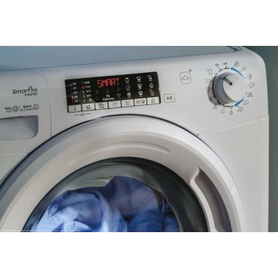 11. Candy Smart Pro Inverter CO 474TWM6/1-S pralka Od przodu 7 kg 1400 RPM Biały