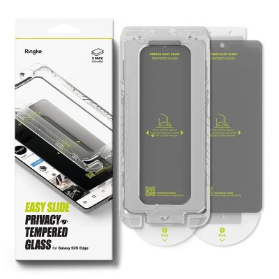 6. Szkło prywatyzujące Ringke Easy Slide 2-pack na Samsung Galaxy S25 Edge