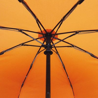4. EuroSCHIRM light trek automatic Pomarańczowy Włókno szklane Poliester Kompaktowy Parasol przeciwdeszczowy