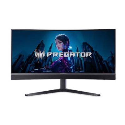 Acer Predator X34V3bmiiphuzx monitor komputerowy 86,4 cm (34") 3440 x 1440 px UltraWide Quad HD LED Czarny