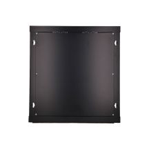Extralink Szafa rack 12U 600x600 Czarna montowana na ścianie