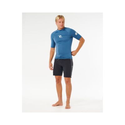 3. Lycra męska RIP CURL Waves Upf Perf S/S niebieska