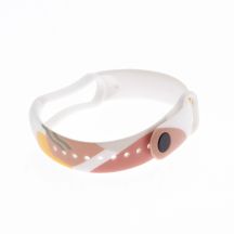 Strap Moro opaska do Xiaomi Mi Band 5 / 6 silikonowy pasek bransoletka do zegarka wzór 7